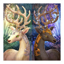 5D DIY Full Drill Diamond Painting Deer Cross Stitch Embroidery Ornaments