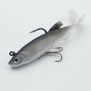 5 Pieces Soft Fishing Lure Wobbler Swim Bait Artificial Bait Carp Fishing L