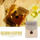 17 Keys Kalimba Wooden Thumb Finger Piano Traditional Finger Musical Instrument