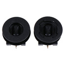 2x Car Mat Carpet Clips Fixing Grips Clamps Floor Holders Sleeves Premium BlacME