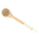 Natural Bristle Bath Brush Exfoliating Wooden Body Massage Shower SPA Skin S Ew