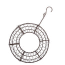 Romantic Metal Iron Ring Frame Wire Wreath Succulent Pot Wedding Decor 21cm