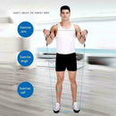 11x Durable Resistance Exercise Band Yoga Pilates Abs Workout Bands Tube Fi H3M0