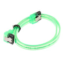 SATA III Cable with Locking Latch, Backwards Compatible with SATA I & SATA II,