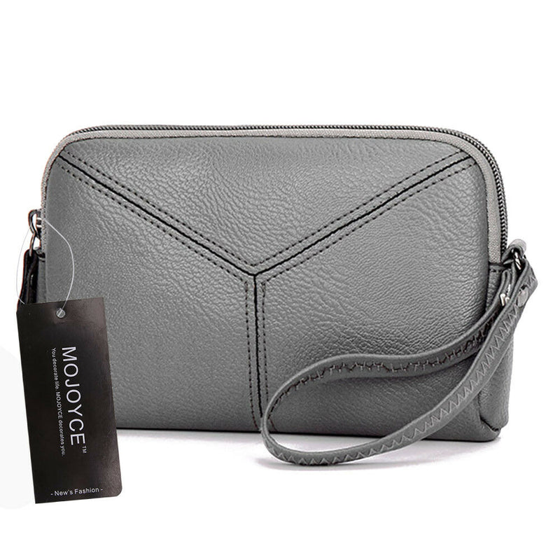 Women PU Leather Mini Phone Bag Card Coin Clutch Handbag Satchel Purse Wallet