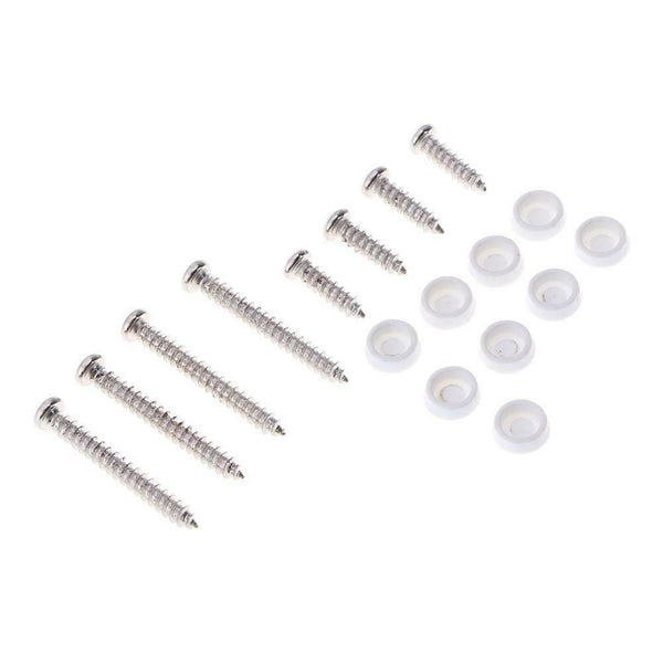 4 Way Lockable Dogs Cat Security Flap Door Kitten Puppy Pets Gate (White S) A#S