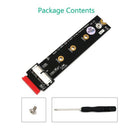 PCIe SSD To M.2 Key M Adapter Card for 2013/14/15/16/17 MacBook Air Pro Ret U8X1