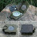 1* Professional Military Pocket Metal Sighting Compass Clinometer Camping H N0I1