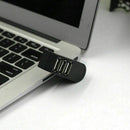 1Pcs Mini 3 Ports USB 3.0 Rotating Splitter Adapter Hub Connectors For PC Laptop