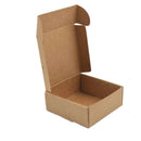 100Pcs Kraft Paper Box Nice Kraft Box Packaging Box Small Size-brown B5U9