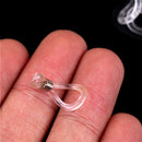 40X Chain Strap Holders Rubber Loop Ends Clear Eye Glasses Spectacle Supplies ME