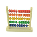 Small Wooden Abacus Colorful Beads Counting Kid Maths Learning Educational Toys