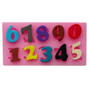 Silicone Numbers 0-9 Mold Chocolate Tray Fondant Cake Topper Birthday Candle  1X