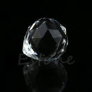 1 Clear Crystal Ball Lamp Prism Rainbow Sun Catcher Wedding Decor Home 30mm
