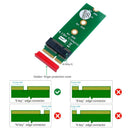 M.2 SSD Key E NGFF Adapter for Intel 7265 8260 8260 9260 Module 2230-2260