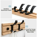 Nordic Style Bedroom Coat Rack Clothes Hanger Hooks Closet Wooden Hat Racks