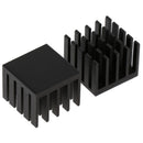 Set Of 10 Aluminum Heatsinks For Triode, IC, PCB, LED Transistor, Size
