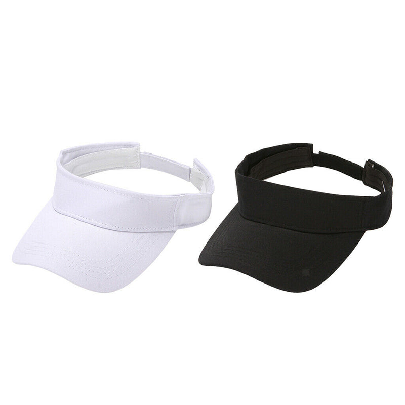2Pcs Headband Sun Visor Hat Golf Tennis Sun Protection Running Sports Cap