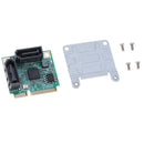 Dual Port SATA III Mini PCI-e Pci- Card For PC
