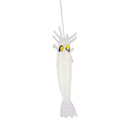 10pcs/bag Luminous Soft Shrimps Fishing Lures Artificial Baits Silica Gel