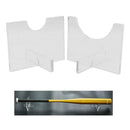 Horizontal Tabletop Desk Top Baseball Bat Acrylic Holder Display Stand Rack