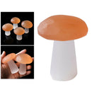 Hand Carved Selenite Crystal Mushroom Quartz Stone Ornament Meditation