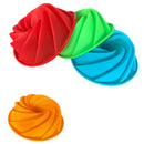 Spiral shape silicone Cake Pan Bread Bakeware Mold baking tools ATAU3C