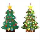 3.2Ft Creative Felt Christmas Tree with 26 Pcs Ornaments Christmas Wall Han