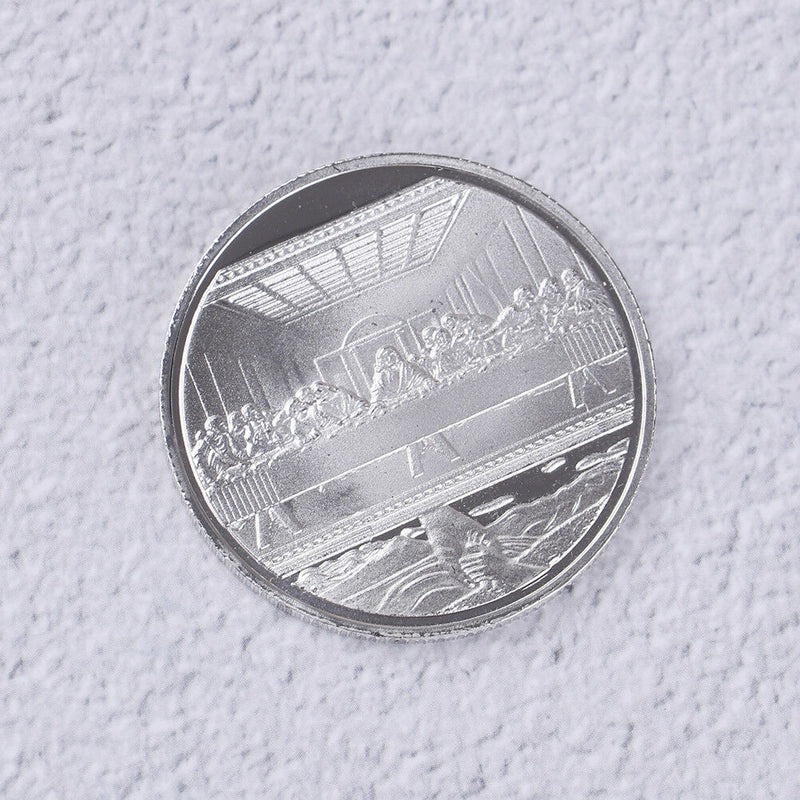 Jesus last supper commemorative coin collection collectible christmas gif SP