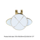 Magnetic Alloy Hat Clip Golf Ball Mark for Golf Cap Golf Marker Accessories