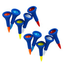 10 Pieces Of Golf Tees Durable Multicolor Golfer Gift
