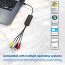 USB2.0 VHS To DVD Live Streaming Digitizes Audio Mini Video Capture Card For PC