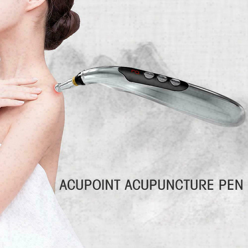 Charging Therapy Zen Pen Acupuncture Meridian Energy Massage Body Relief Pa X2Q6