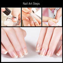 Nail Cuticle Pusher Tweezer Cutter Nipper Clipper Dead Skin Remover Manicur P4A2