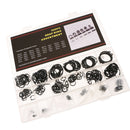 300 Pieces External C-Clips Retaining Ring Snap Rings Assortment Kit 18 Size