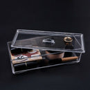 Acrylic Storage Box Cosmetic Makeup Case Jewelry Eyebrow Pencil Organizer H