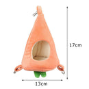 Hamsters Sleeping Bag Bedroom Golden Hamster Winter Warm Plush Carrot Bed