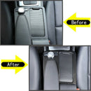 Car Abs Central Console Cup Holder Frame Trim For Mercedes-Benz E Class W21