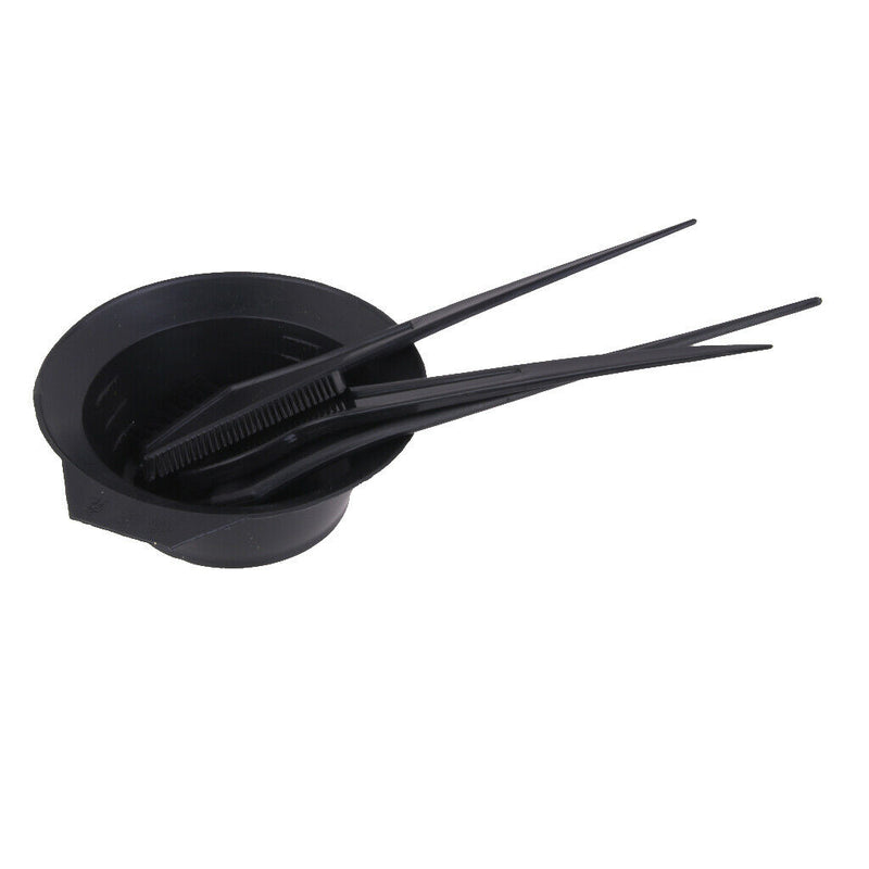 5pcs/set Hairdressing Salon Hair Color Dye Bowl Comb Brushes Kit for Hair