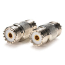 Uhf Pl-259 So-239 Female To Uhf Female Jack Rf Straight Connector Adapter AU FT