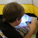 4x Hand Crank Flashlight High Lumen Handheld Flash Light with On/Off switch,