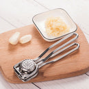 New Stainless Steel Kitchen Tool Gadget Ginger Garlic Press Nut Cracker Crusher