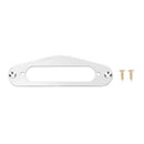 2 Pcs Guitar Pickup Frame Mounting Ring Single Coil Metal Flat Humbucker Pi B3T4