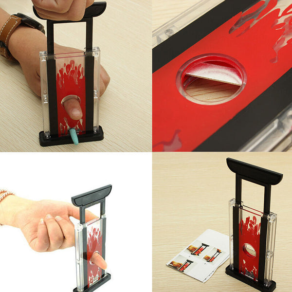 Finger Cutter Chopper Guillotine Magic Finger Hay Cutter Tool ã€New OZ
