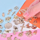30Pcs Mixed Styles Charm Pendants DIY Jewelry Necklace Bracelet Craft Finding OZ
