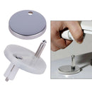 2X 5cm Replacement Toilet Seat Hinges Mountings Set Fittings Screws Repairing