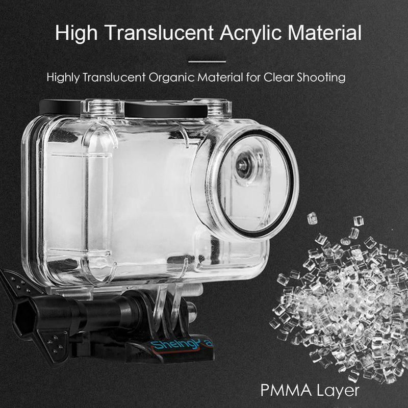 40m Waterproof Diving Housing Case Cover for DJI Osmo Action Sports Camera
