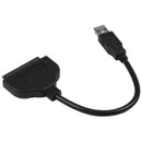 USB 3.0 To 2.5 Inch SATA II Hard Drive Adapter Cable (Black)