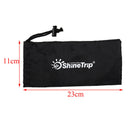 23cm tent pegs bag camping tent hammer wind rope tent nail storage pouch  ME