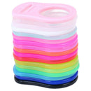 30pcs silicone ring pacifier adapter for pacifier pacifier chain baby clip<